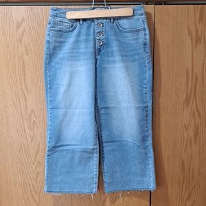 LOGO by Lori Goldstein Women's Blue Denim Jeans